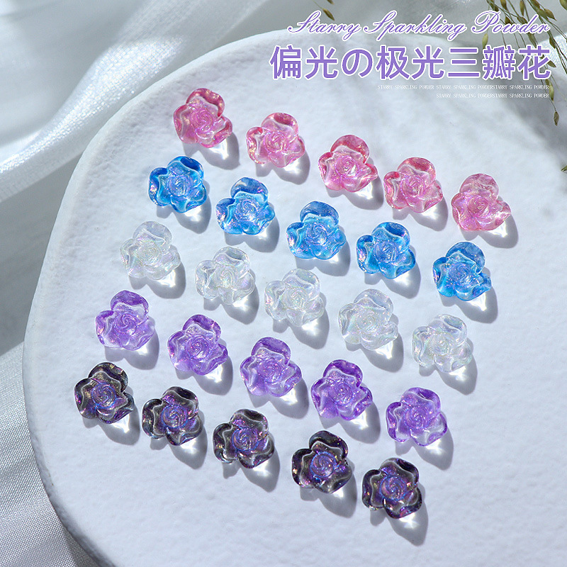 Resin Glitter Pack - 50 szt./opak. 10x10mm drobny brokat do
