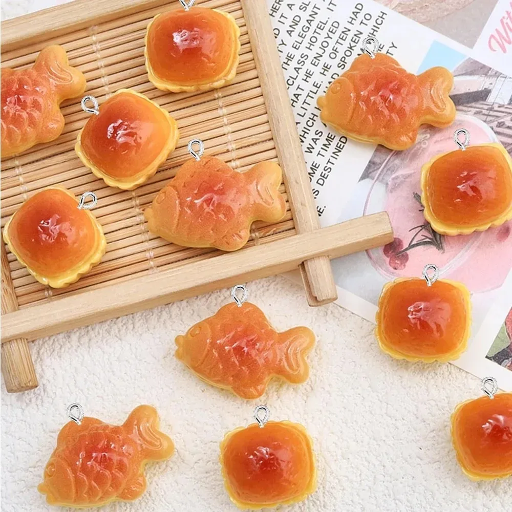 Resin Crafts Diy - 10 sztuk błyszczących, płaskich ozdób z