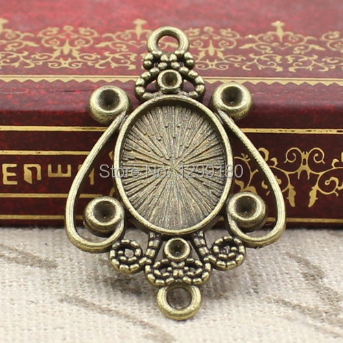 50 sztuk/partia Stopu Brązu To – Bezels Set Pendant recenzja i cena
