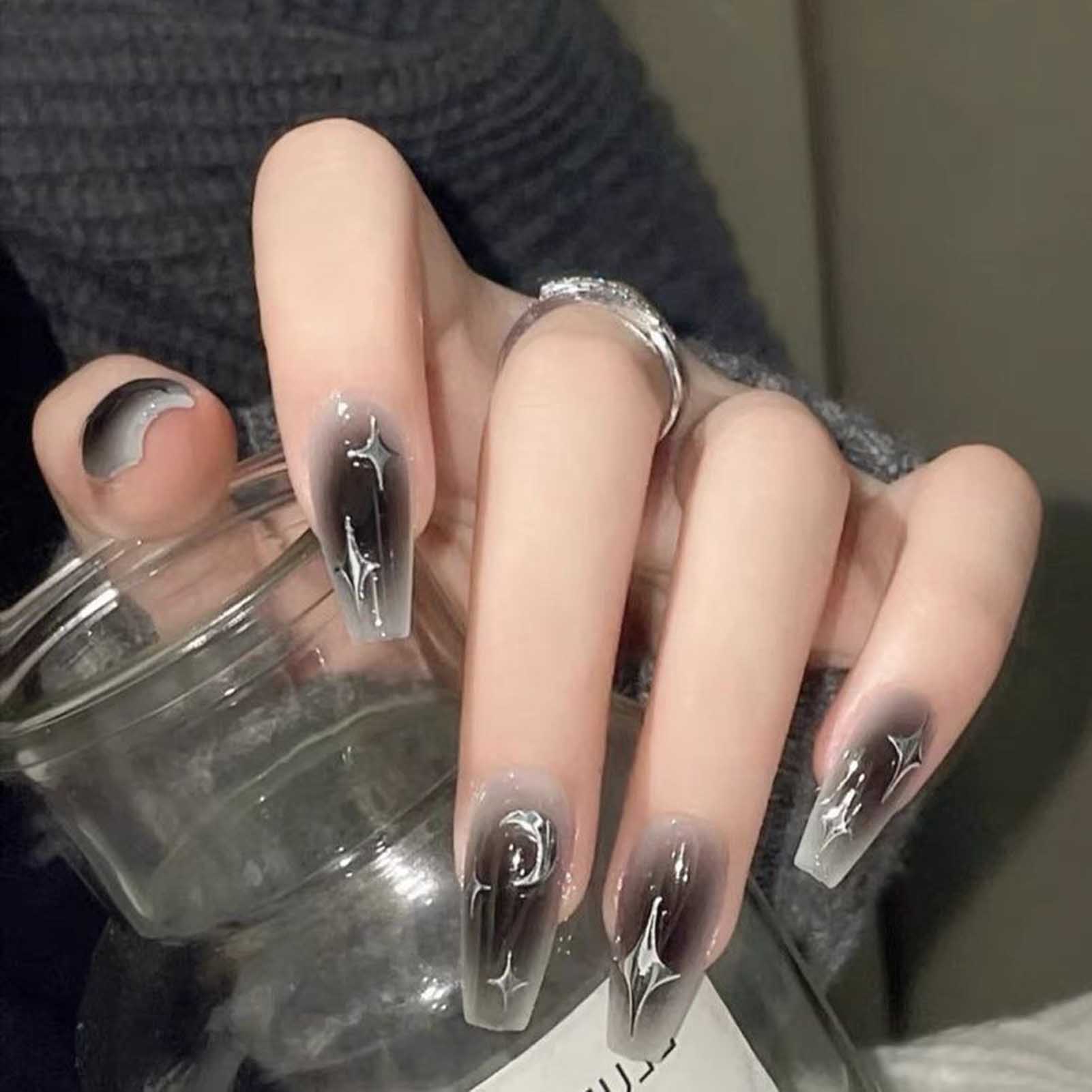 24szt/pudełko Czarny kolor Sło – Resin Glitter Pack recenzja i cena